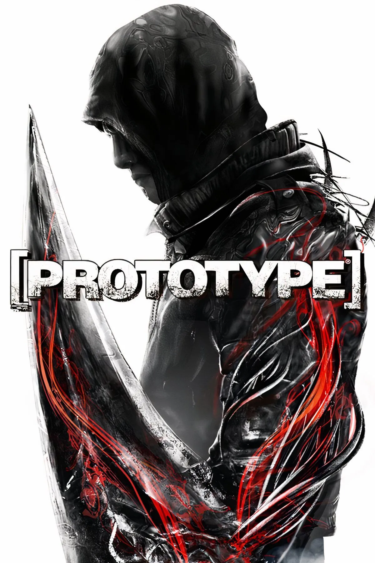 Alex Mercer với sức mạnh biến hình đáng sợ trong Prototype, series game hành động siêu anh hùng thế giới mở.