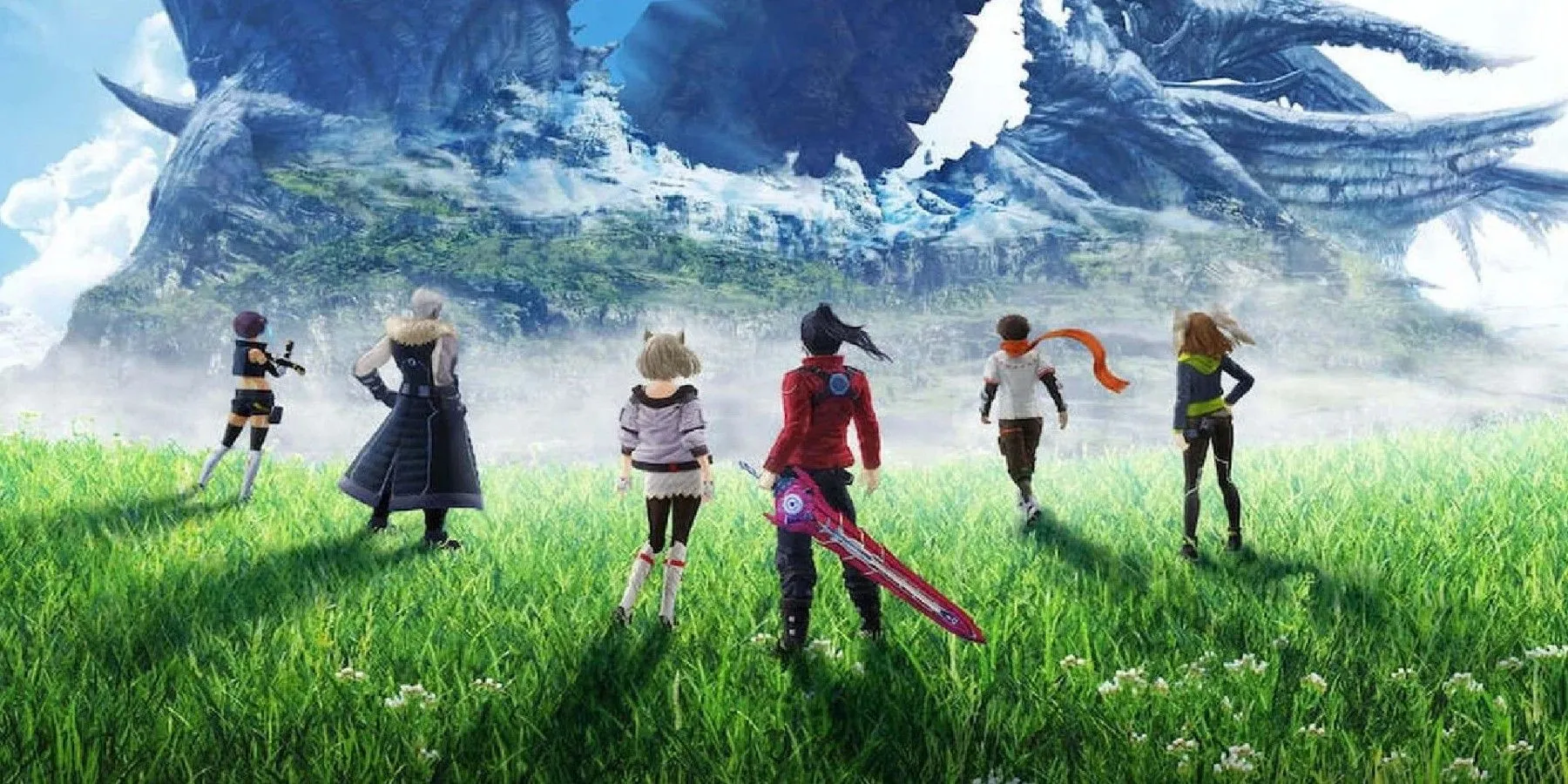 Ảnh nghệ thuật chính của Xenoblade Chronicles 3, tựa game JRPG thế giới mở hấp dẫn trên Nintendo Switch.