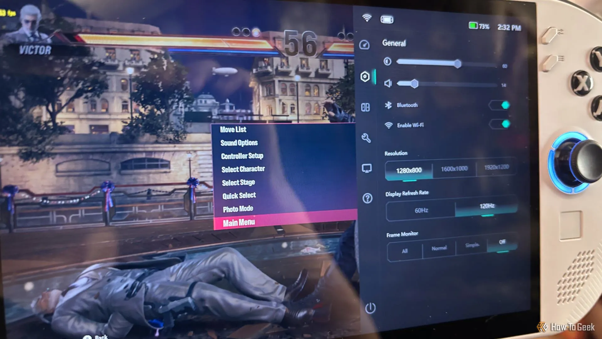 Bảng cài đặt nhanh Legion Space hỗ trợ tùy chỉnh hiệu năng và pin trên Lenovo Legion Go S
