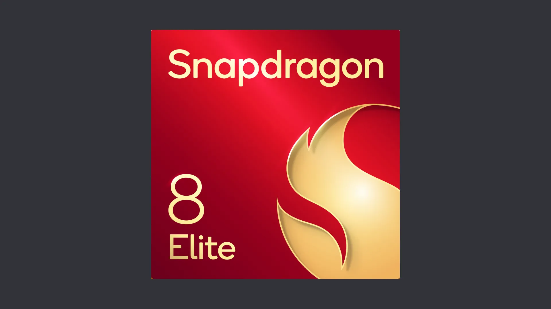 Biểu tượng chipset Snapdragon 8 Elite của Qualcomm, chip xử lý dự kiến trên Galaxy Z Fold 7 và Flip 7