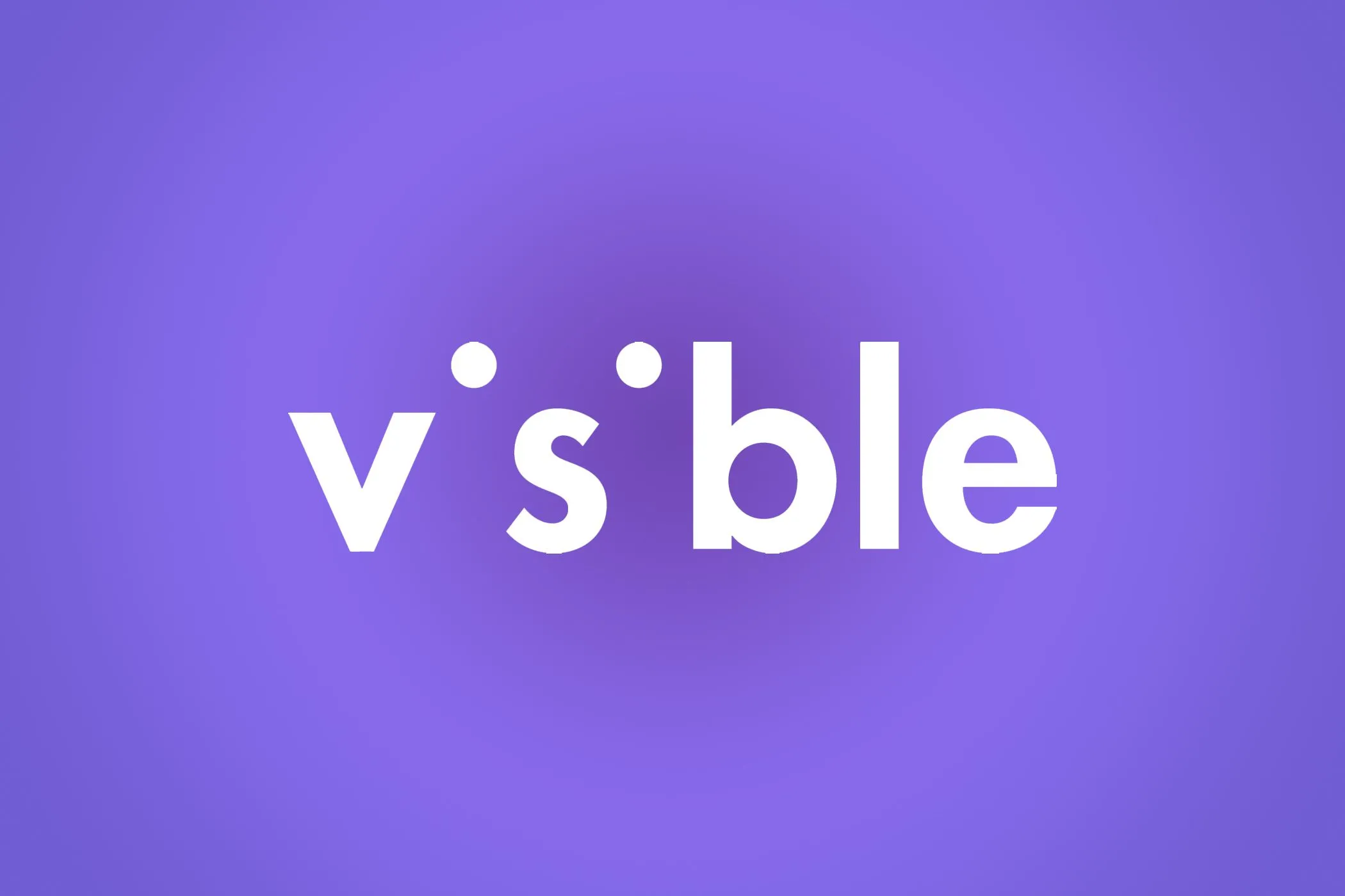 Biểu tượng Visible hiển thị trên điện thoại thông minh, minh họa dịch vụ di động với gói cước Visible+ Pro.