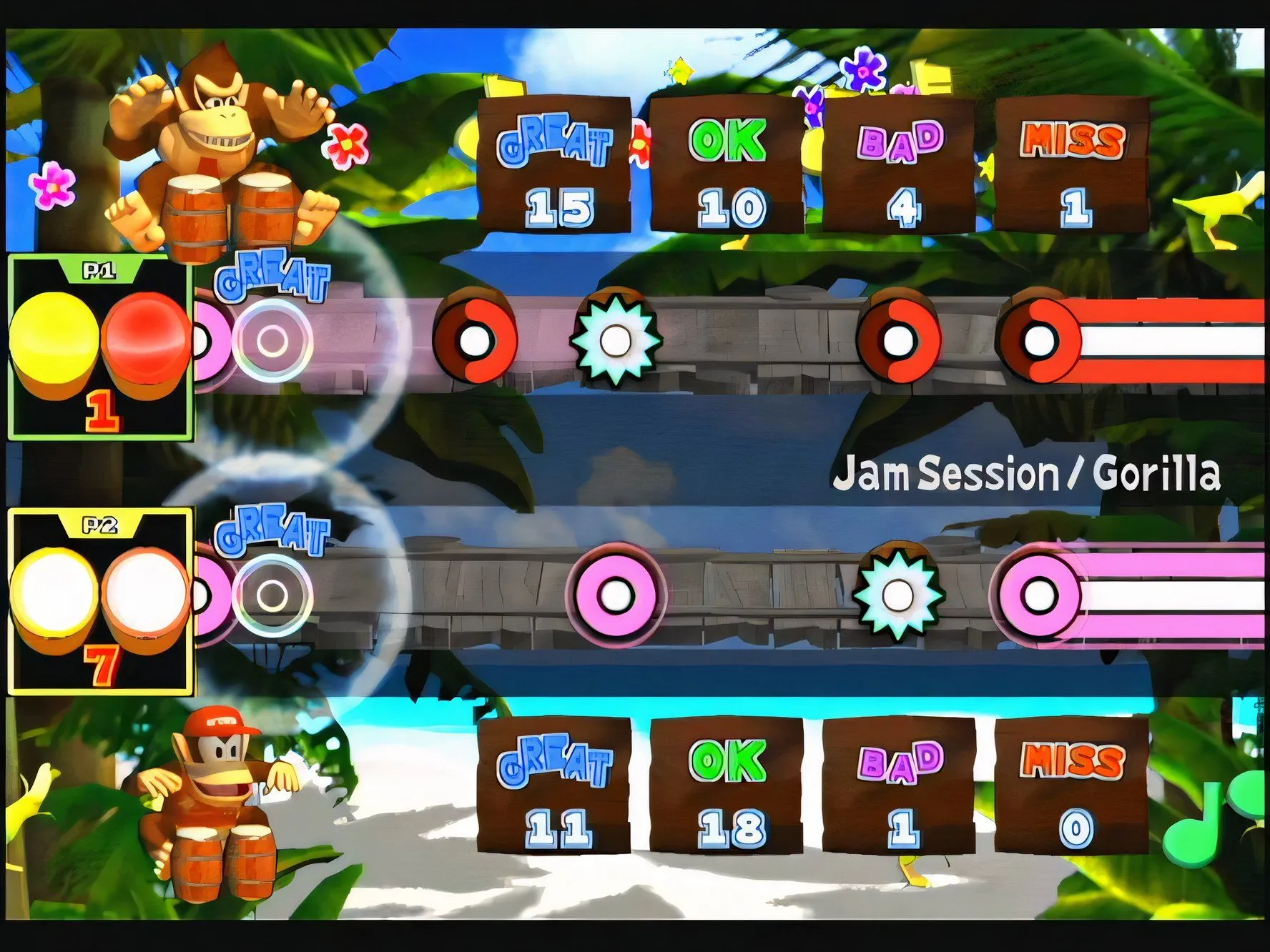 Bộ điều khiển DK Bongos cho GameCube, dùng để chơi game nhịp điệu Donkey Konga.