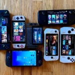 Các mẫu máy chơi game cầm tay PC phổ biến: Lenovo Legion Go, AYANEO, Steam Deck, GPD Win3, Logitech G Cloud, Asus ROG Ally và OneXPlayer 1