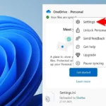 Cách mở cài đặt OneDrive để kích hoạt Files On-Demand trên Windows 11