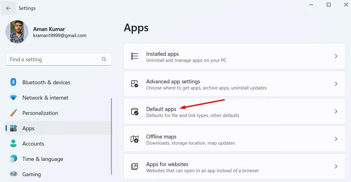 Cài đặt ứng dụng mặc định trong Windows 11 cho phép người dùng cấu hình trình duyệt, trình phát media và các ứng dụng khác