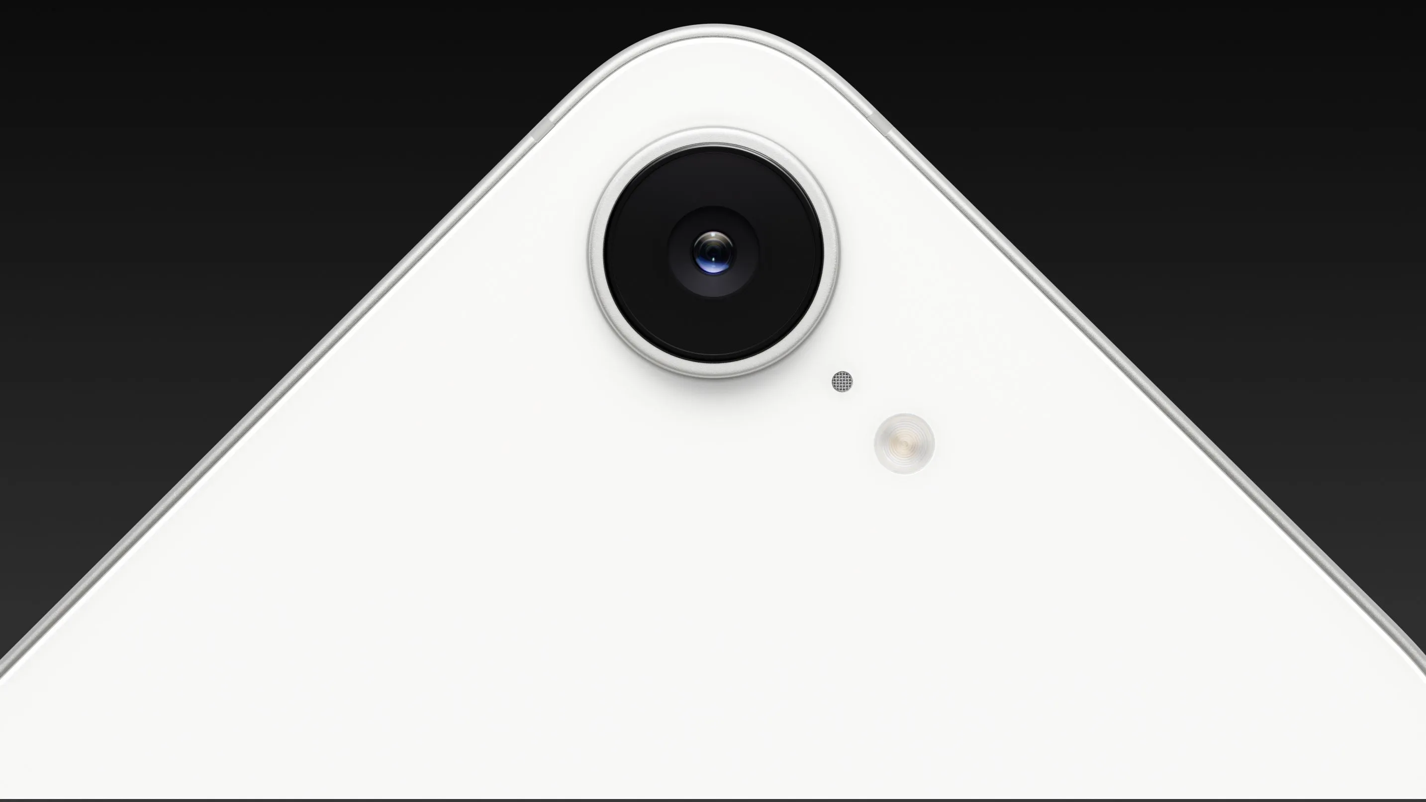 Chi tiết cụm camera sau 48MP của iPhone 16e
