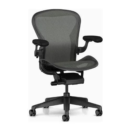 Ghế Herman Miller Aeron với thiết kế công thái học.