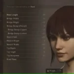Giao diện công cụ tạo nhân vật chi tiết với các thanh trượt tùy chỉnh trong Dragon's Dogma 2, cho phép tạo hình độc đáo.