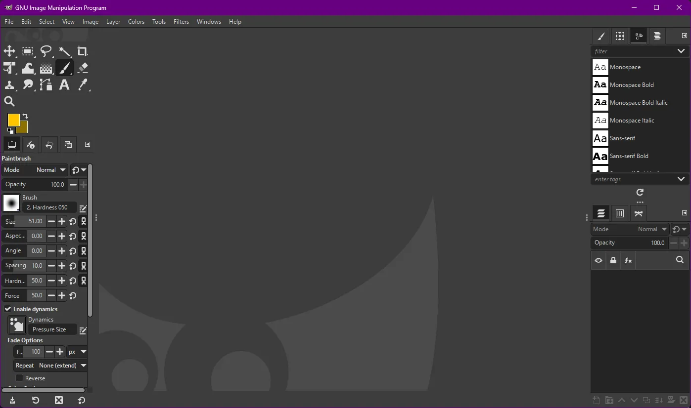 Giao diện GIMP 3.0 mới với các cải tiến về thiết kế và trải nghiệm người dùng
