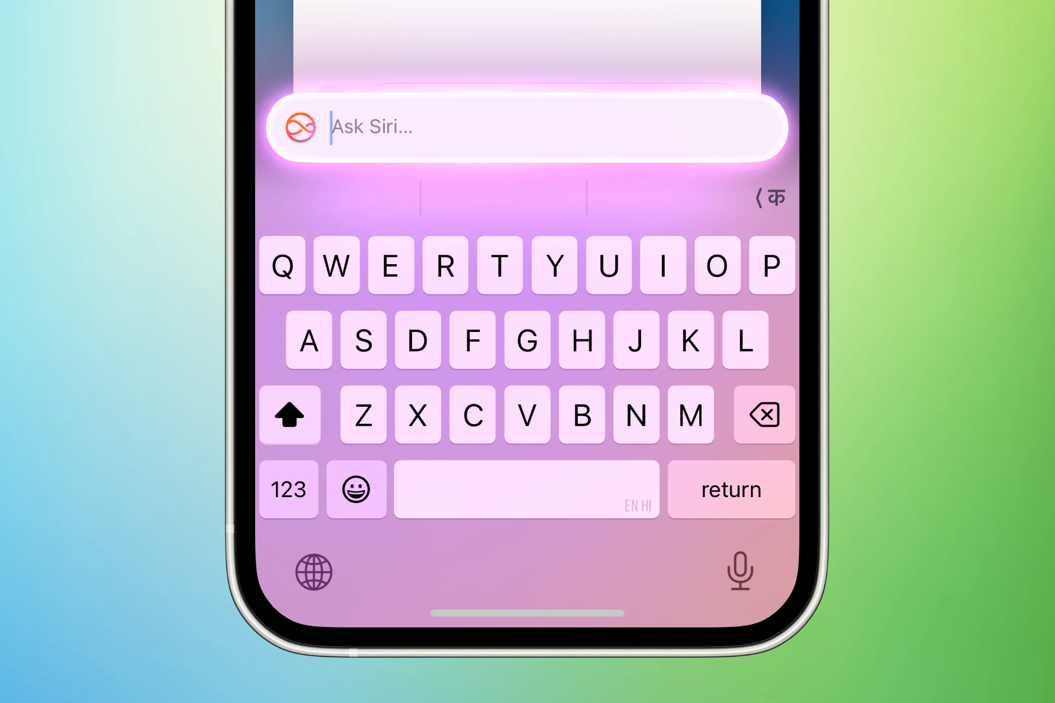 Giao diện &quot;Gõ để nói với Siri&quot; trên iPhone 16, cho phép người dùng nhập văn bản để tương tác với trợ lý ảo.
