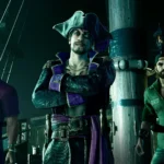Goro Majima với phong cách hải tặc giữa bối cảnh Hawaii trong Like a Dragon: Pirate Yakuza in Hawaii