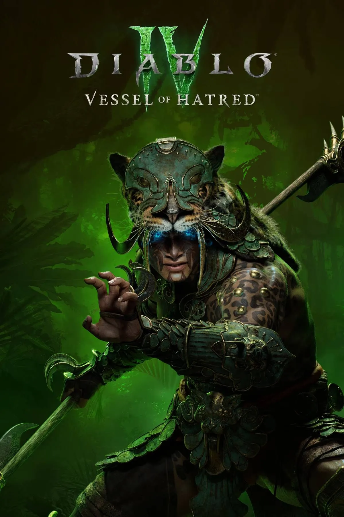 Hình ảnh bìa của tựa game Diablo IV: Vessel of Hatred, một trong những trò chơi hỗ trợ chuột trên console.