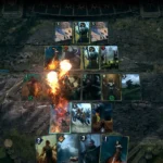 Hình ảnh bộ bài Gwent từ The Witcher 3, minh họa cho thành công của minigame khi trở thành trò chơi độc lập.