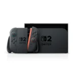 Hình ảnh cận cảnh máy chơi game Nintendo Switch 2, minh họa thiết bị có thể gặp tình trạng quá nhiệt khi sử dụng trong mùa hè.