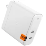 Hình ảnh củ sạc nhanh Spigen GaN III 140W màu đen với hai cổng USB-C