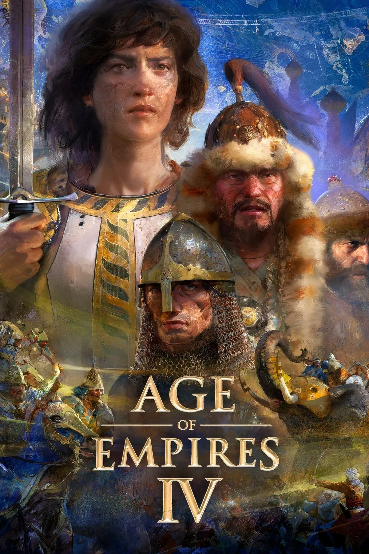 Hình ảnh đại diện của game Age of Empires 4, một ví dụ điển hình về game chiến thuật thời gian thực được hưởng lợi khi chơi bằng chuột trên Xbox.