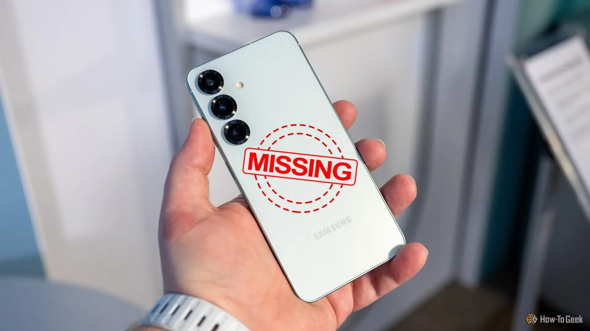 Hình ảnh minh họa điện thoại Samsung Galaxy S25 thiếu vòng nam châm MagSafe tích hợp