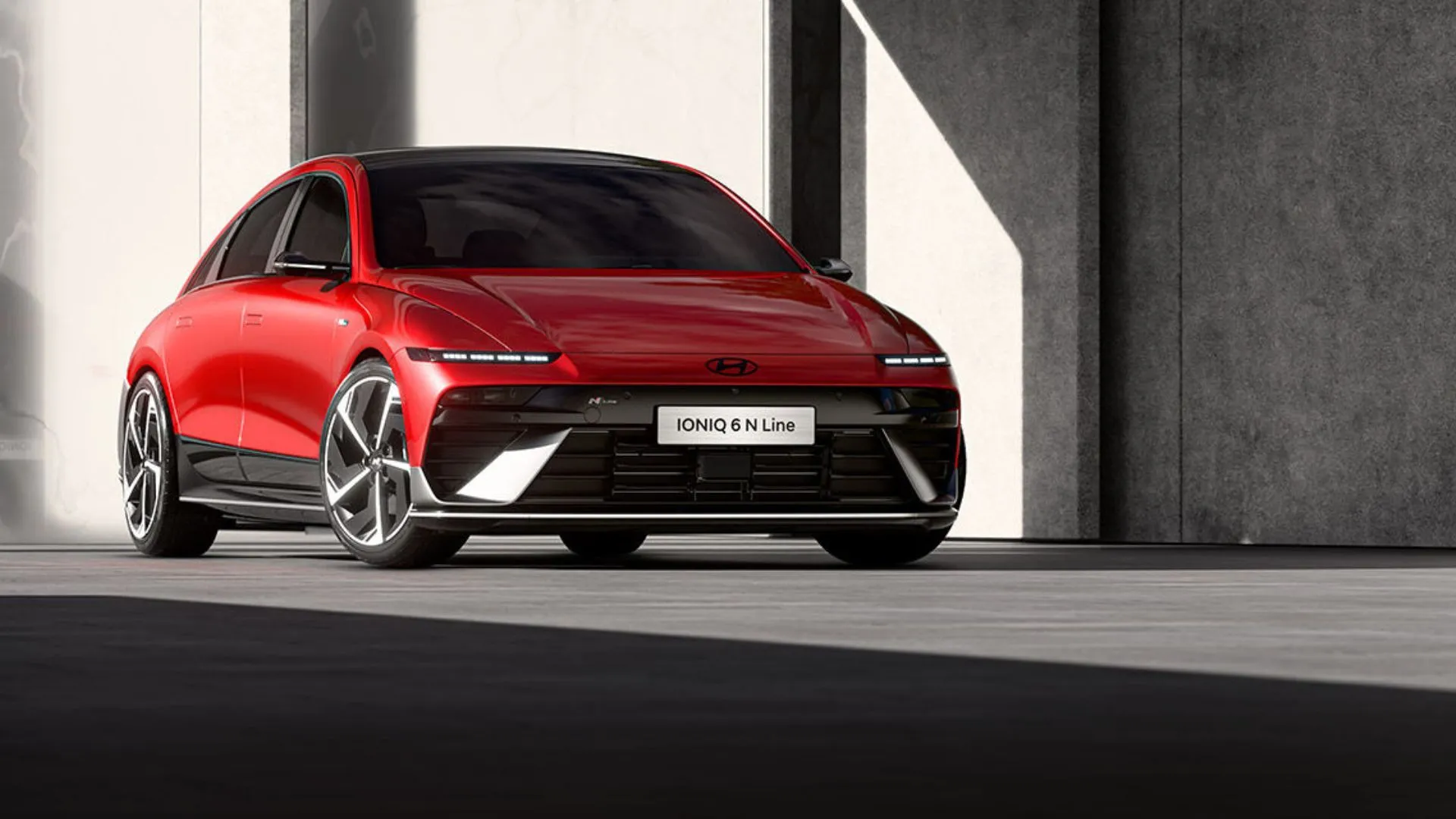 Hyundai Ioniq 6 N Line 2025 với thiết kế thể thao mạnh mẽ