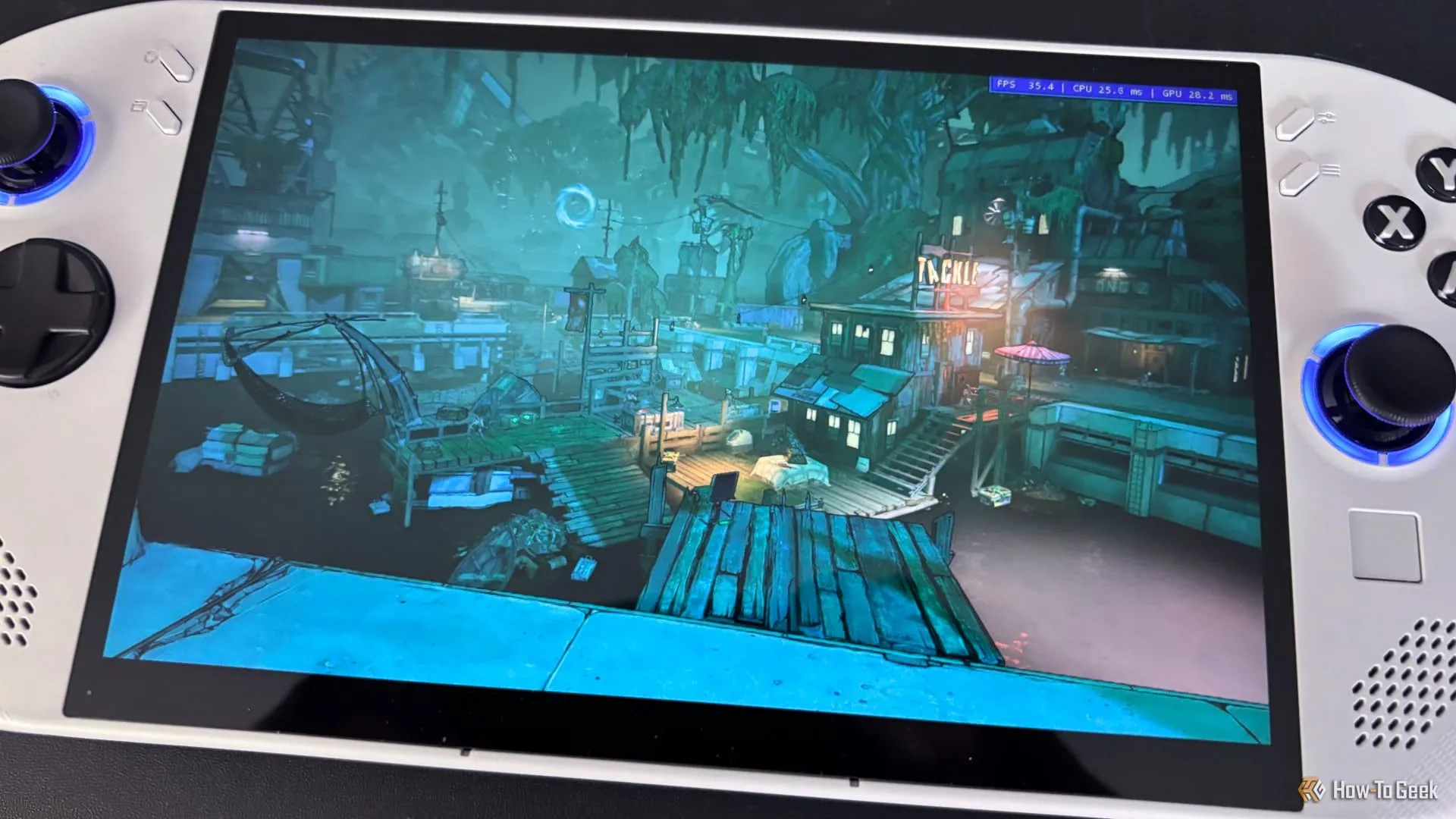 Kết quả benchmark game Borderlands 3 trên Lenovo Legion Go S cho thấy hiệu năng ổn định