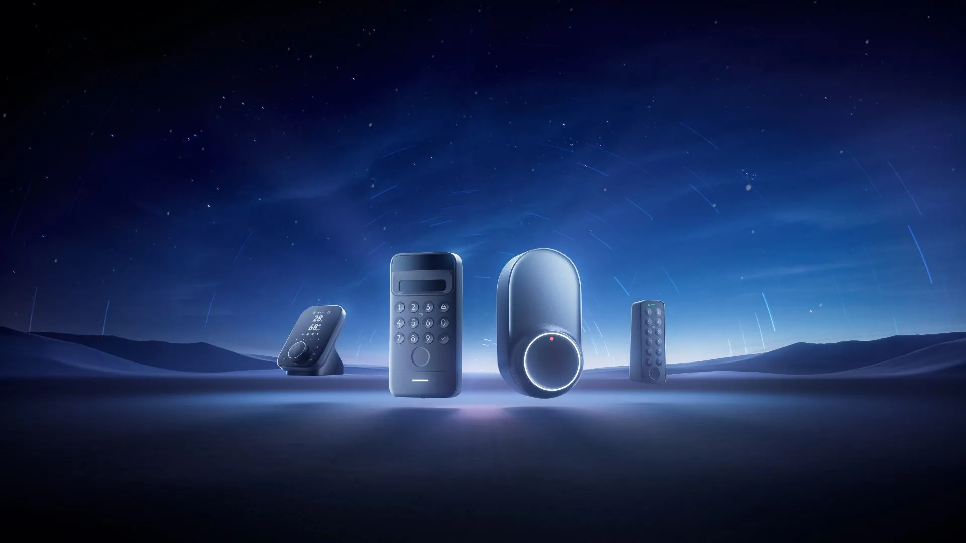 Khóa cửa thông minh SwitchBot Lock Ultra Vision Combo với công nghệ nhận diện khuôn mặt 3D.