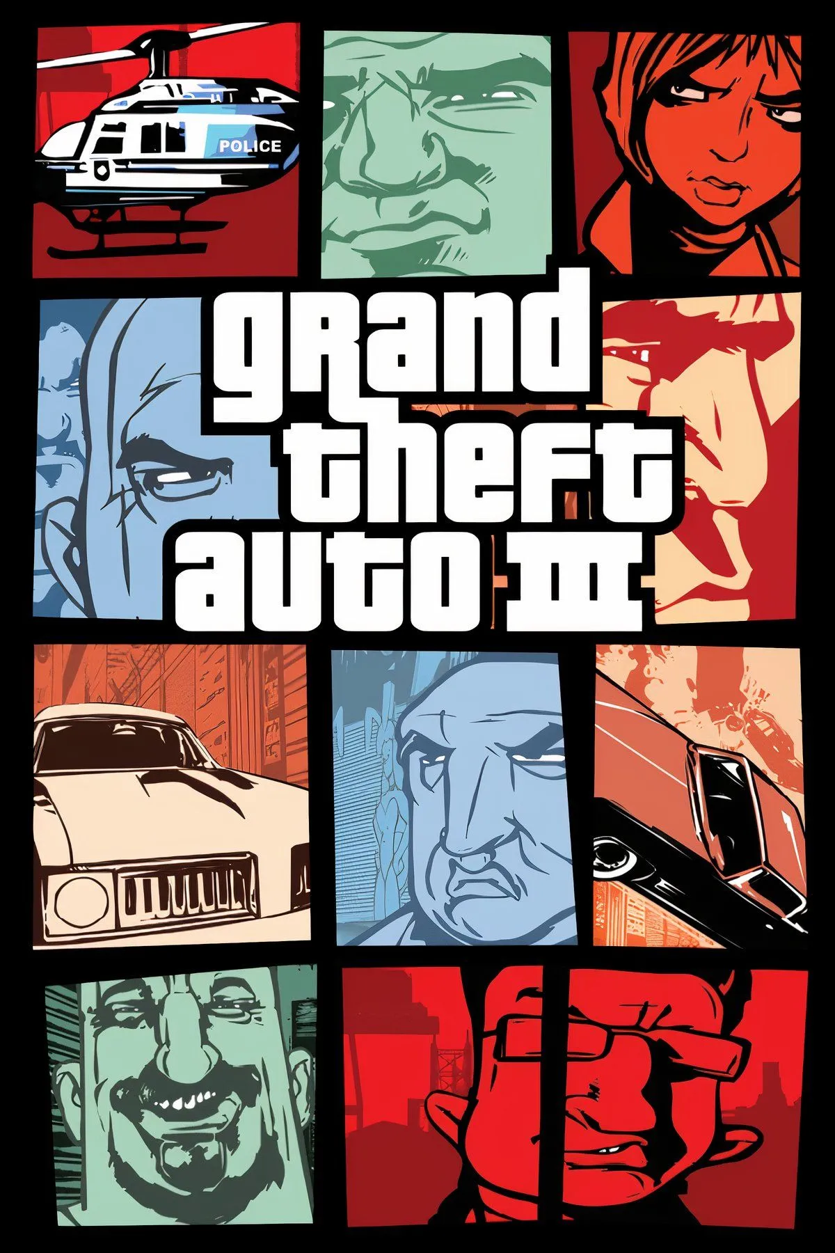 Khung cảnh thành phố Liberty City trong Grand Theft Auto III, minh họa sự chuyển đổi mang tính cách mạng sang góc nhìn thứ ba.