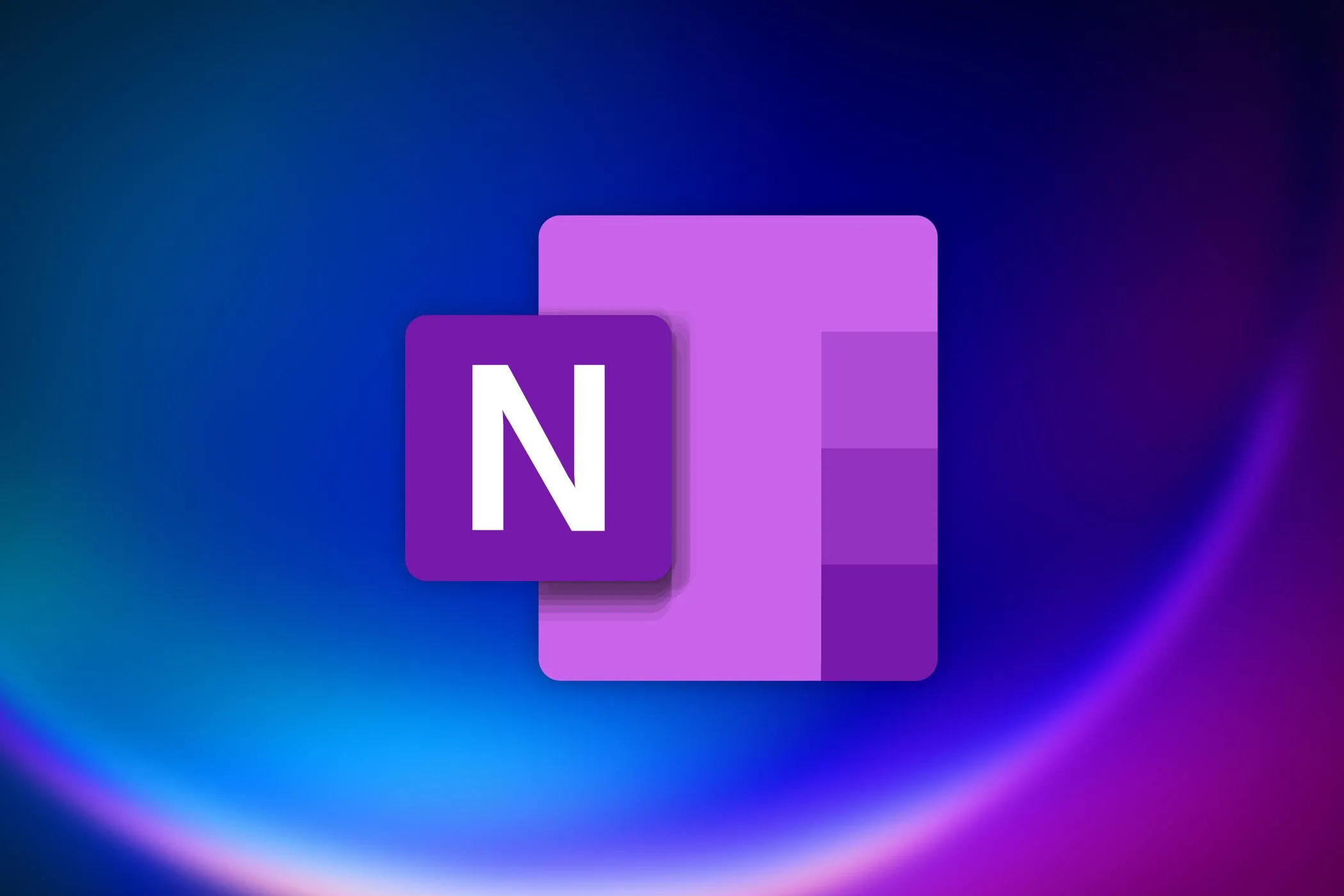 Logo ứng dụng ghi chú Microsoft OneNote với biểu tượng màu tím đặc trưng, đại diện cho phần mềm sắp bị loại bỏ trên Windows 10