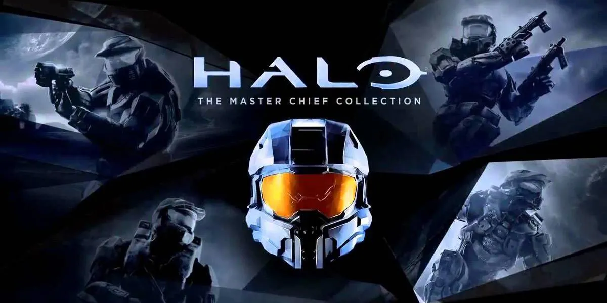 Màn hình tiêu đề của Halo: The Master Chief Collection, với biểu tượng Master Chief quen thuộc, gợi ý về bộ sưu tập game bắn súng sci-fi đầy đủ trên PC.