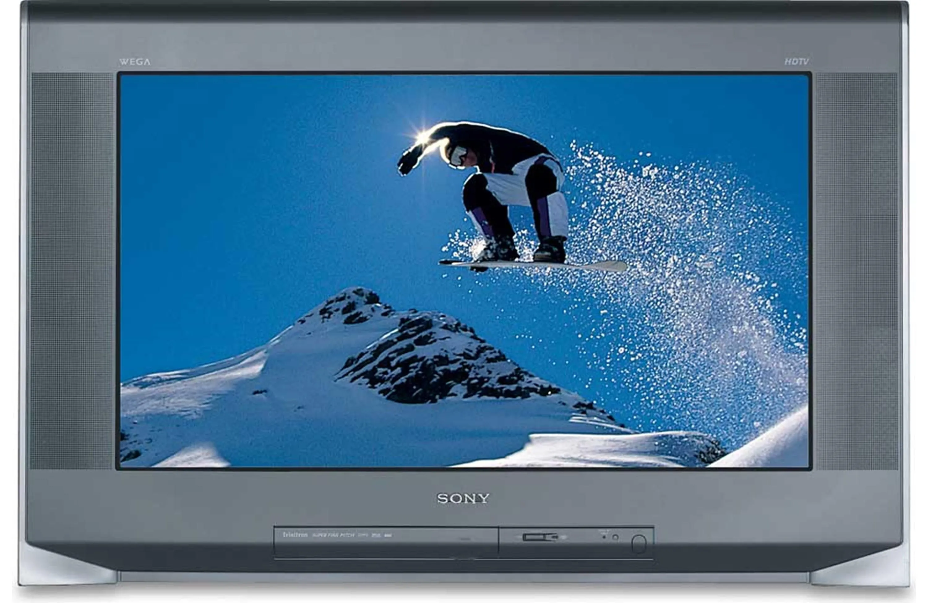 Mẫu TV Sony KD-30XS955, một ví dụ điển hình về TV CRT độ nét cao (HD CRT) với khả năng hiển thị tín hiệu 1080i.
