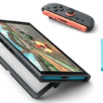 Máy chơi game cầm tay Nintendo Switch 2 với thiết kế đặc trưng, biểu tượng cho thế hệ console lai mới.