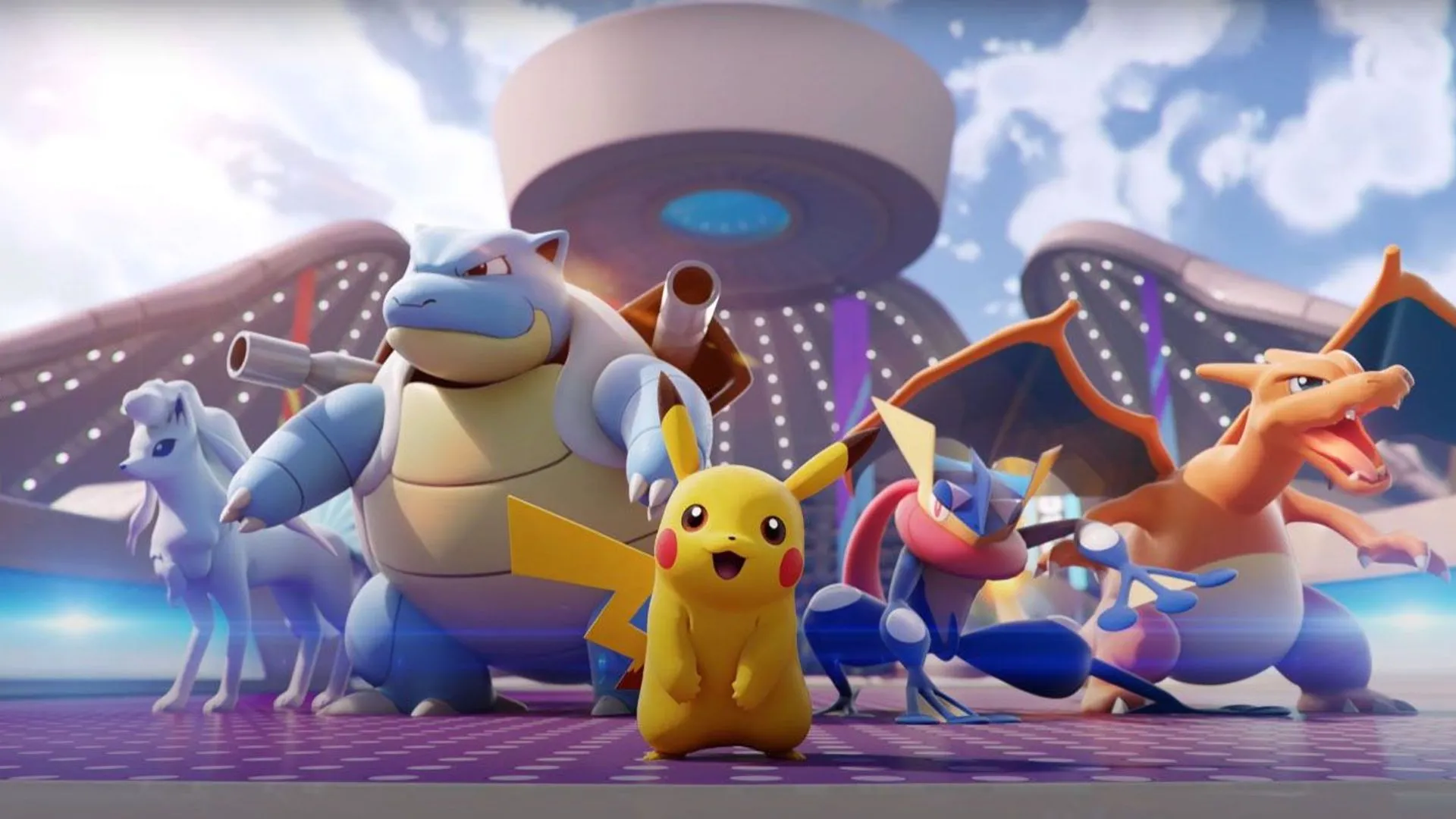 Một số Pokémon có thể chơi được trong tựa game MOBA đa nền tảng Pokémon UNITE.
