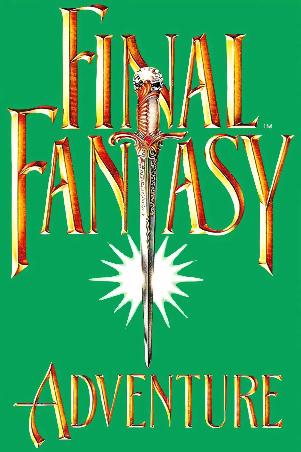 Nhân vật chính của Final Fantasy Adventure chiến đấu trong khung cảnh cổ điển