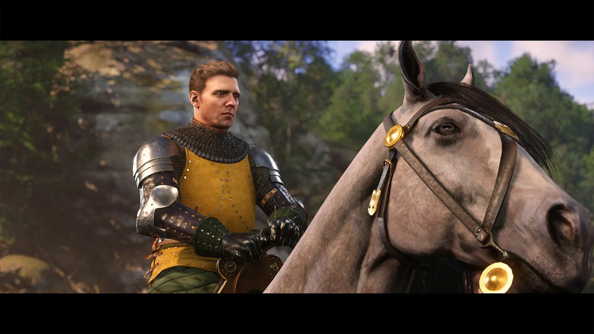 Nhân vật chính game Kingdom Come Deliverance 2 cưỡi ngựa, một tựa game đã được thử nghiệm undervolt GPU
