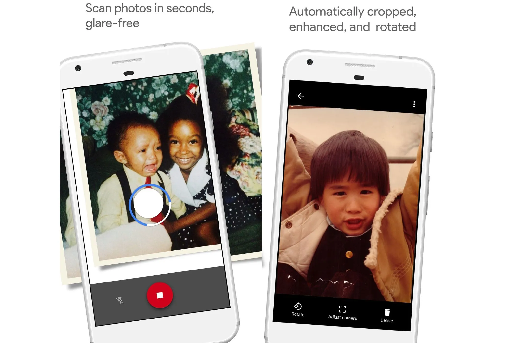 Quy trình quét ảnh cũ với ứng dụng Google Photoscan