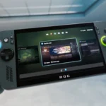 ROG Xbox Ally X hiển thị giao diện Windows mới được tối ưu cho trải nghiệm chơi game cầm tay.