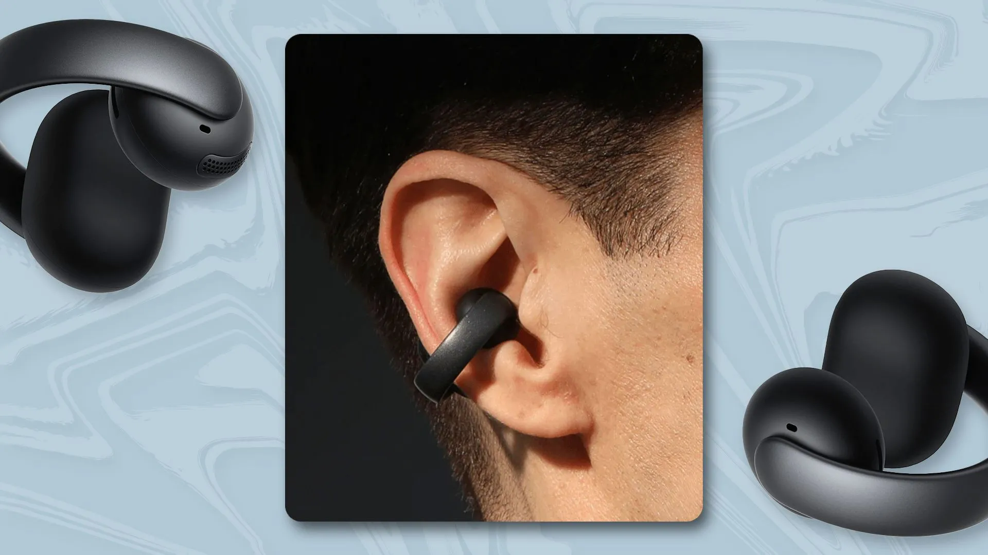 Tai nghe Anker Soundcore AeroClip thiết kế mở, phù hợp cho các hoạt động thể chất.