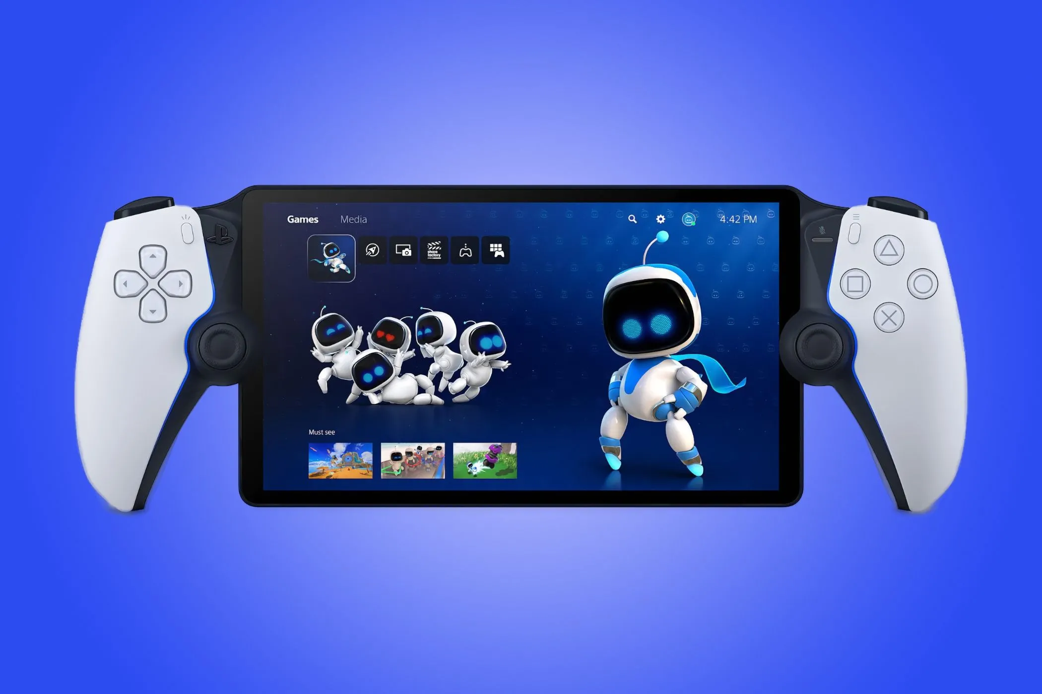 Thiết bị chơi game từ xa PlayStation Portal của Sony, cho phép stream game PS5 qua Wi-Fi