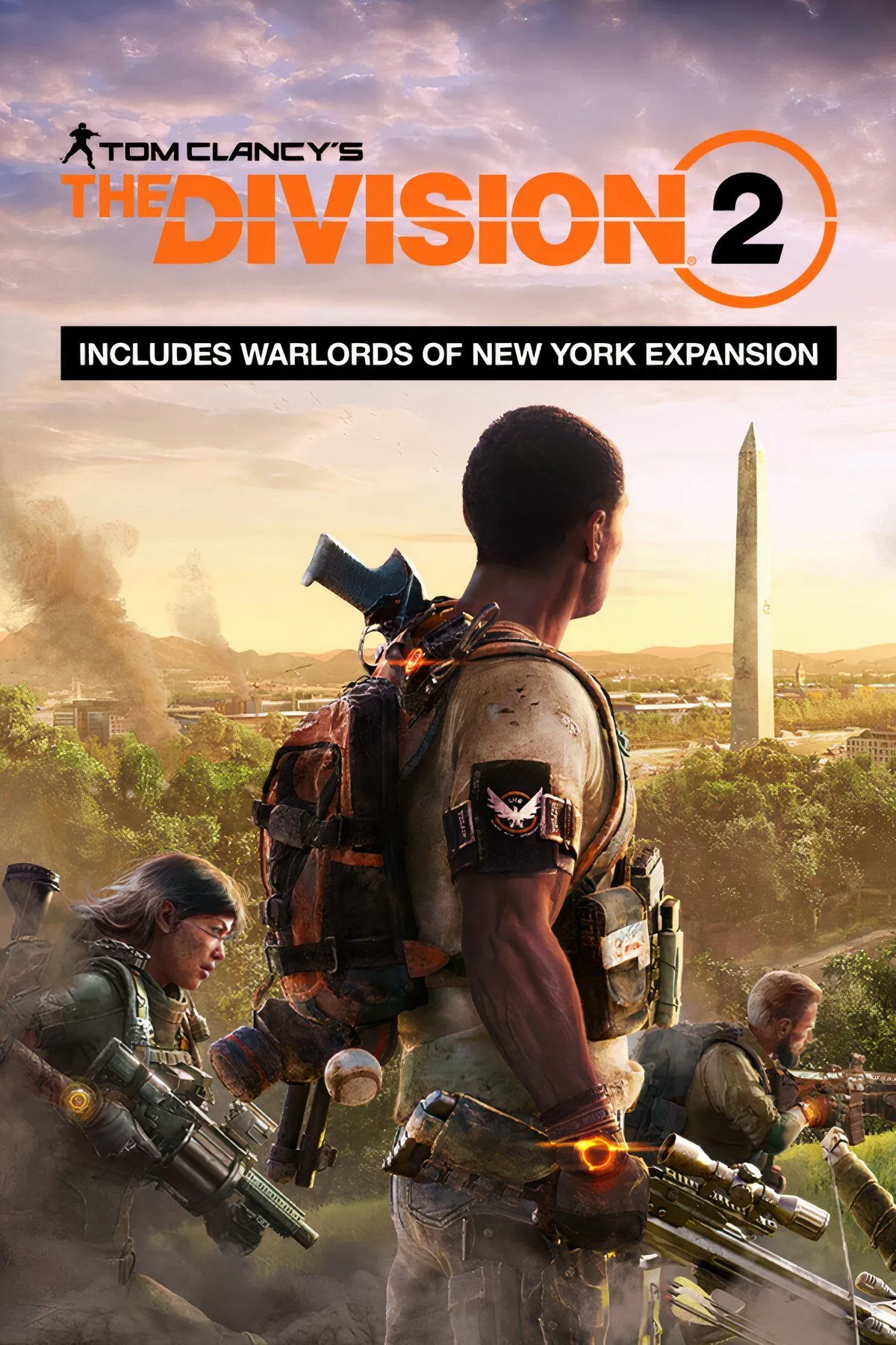 Tổng hợp các cảnh hành động và khám phá trong The Division 2, thể hiện gameplay bắn súng góc nhìn thứ ba và bối cảnh hậu tận thế.