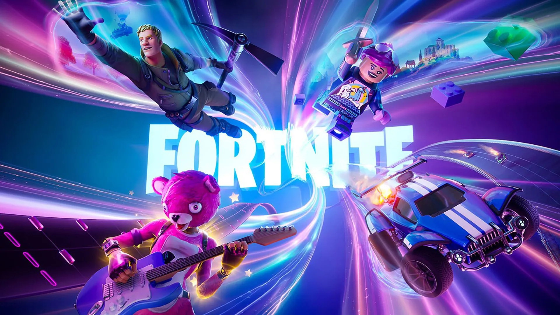 Tựa game Fortnite hiển thị trên màn hình iPhone, đánh dấu sự trở lại của game trên iOS.
